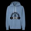 Unisex Garment-Dyed Lightweight Fleece Hooded Sweatshirt Thumbnail