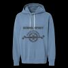 Unisex Garment-Dyed Lightweight Fleece Hooded Sweatshirt Thumbnail