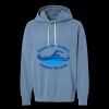 Unisex Garment-Dyed Lightweight Fleece Hooded Sweatshirt Thumbnail