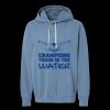 Unisex Garment-Dyed Lightweight Fleece Hooded Sweatshirt Thumbnail