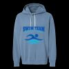 Unisex Garment-Dyed Lightweight Fleece Hooded Sweatshirt Thumbnail