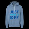 Unisex Garment-Dyed Lightweight Fleece Hooded Sweatshirt Thumbnail