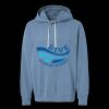 Unisex Garment-Dyed Lightweight Fleece Hooded Sweatshirt Thumbnail