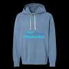Unisex Garment-Dyed Lightweight Fleece Hooded Sweatshirt Thumbnail