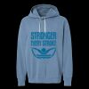 Unisex Garment-Dyed Lightweight Fleece Hooded Sweatshirt Thumbnail