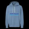 Unisex Garment-Dyed Lightweight Fleece Hooded Sweatshirt Thumbnail