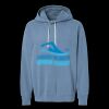 Unisex Garment-Dyed Lightweight Fleece Hooded Sweatshirt Thumbnail
