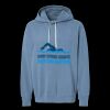 Unisex Garment-Dyed Lightweight Fleece Hooded Sweatshirt Thumbnail