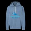 Unisex Garment-Dyed Lightweight Fleece Hooded Sweatshirt Thumbnail