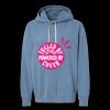Unisex Garment-Dyed Lightweight Fleece Hooded Sweatshirt Thumbnail
