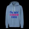 Unisex Garment-Dyed Lightweight Fleece Hooded Sweatshirt Thumbnail