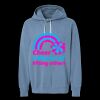 Unisex Garment-Dyed Lightweight Fleece Hooded Sweatshirt Thumbnail
