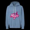Unisex Garment-Dyed Lightweight Fleece Hooded Sweatshirt Thumbnail