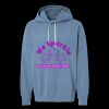 Unisex Garment-Dyed Lightweight Fleece Hooded Sweatshirt Thumbnail
