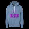 Unisex Garment-Dyed Lightweight Fleece Hooded Sweatshirt Thumbnail