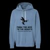 Unisex Garment-Dyed Lightweight Fleece Hooded Sweatshirt Thumbnail