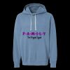Unisex Garment-Dyed Lightweight Fleece Hooded Sweatshirt Thumbnail