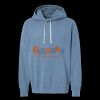 Unisex Garment-Dyed Lightweight Fleece Hooded Sweatshirt Thumbnail