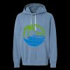 Unisex Garment-Dyed Lightweight Fleece Hooded Sweatshirt Thumbnail
