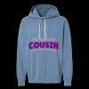 Unisex Garment-Dyed Lightweight Fleece Hooded Sweatshirt Thumbnail