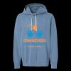 Unisex Garment-Dyed Lightweight Fleece Hooded Sweatshirt Thumbnail