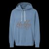 Unisex Garment-Dyed Lightweight Fleece Hooded Sweatshirt Thumbnail