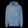 Unisex Garment-Dyed Lightweight Fleece Hooded Sweatshirt Thumbnail