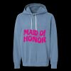 Unisex Garment-Dyed Lightweight Fleece Hooded Sweatshirt Thumbnail