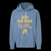 Unisex Garment-Dyed Lightweight Fleece Hooded Sweatshirt Thumbnail