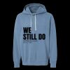 Unisex Garment-Dyed Lightweight Fleece Hooded Sweatshirt Thumbnail