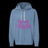 Unisex Garment-Dyed Lightweight Fleece Hooded Sweatshirt Thumbnail