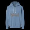 Unisex Garment-Dyed Lightweight Fleece Hooded Sweatshirt Thumbnail