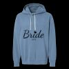 Unisex Garment-Dyed Lightweight Fleece Hooded Sweatshirt Thumbnail