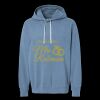 Unisex Garment-Dyed Lightweight Fleece Hooded Sweatshirt Thumbnail