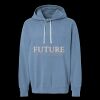 Unisex Garment-Dyed Lightweight Fleece Hooded Sweatshirt Thumbnail