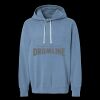 Unisex Garment-Dyed Lightweight Fleece Hooded Sweatshirt Thumbnail