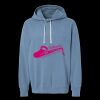 Unisex Garment-Dyed Lightweight Fleece Hooded Sweatshirt Thumbnail
