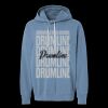 Unisex Garment-Dyed Lightweight Fleece Hooded Sweatshirt Thumbnail