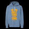 Unisex Garment-Dyed Lightweight Fleece Hooded Sweatshirt Thumbnail