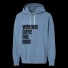 Unisex Garment-Dyed Lightweight Fleece Hooded Sweatshirt Thumbnail