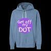 Unisex Garment-Dyed Lightweight Fleece Hooded Sweatshirt Thumbnail