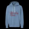 Unisex Garment-Dyed Lightweight Fleece Hooded Sweatshirt Thumbnail