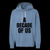 Unisex Garment-Dyed Lightweight Fleece Hooded Sweatshirt Thumbnail