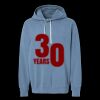 Unisex Garment-Dyed Lightweight Fleece Hooded Sweatshirt Thumbnail