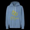 Unisex Garment-Dyed Lightweight Fleece Hooded Sweatshirt Thumbnail