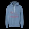 Unisex Garment-Dyed Lightweight Fleece Hooded Sweatshirt Thumbnail