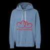 Unisex Garment-Dyed Lightweight Fleece Hooded Sweatshirt Thumbnail