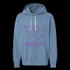 Unisex Garment-Dyed Lightweight Fleece Hooded Sweatshirt Thumbnail