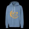 Unisex Garment-Dyed Lightweight Fleece Hooded Sweatshirt Thumbnail