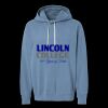 Unisex Garment-Dyed Lightweight Fleece Hooded Sweatshirt Thumbnail